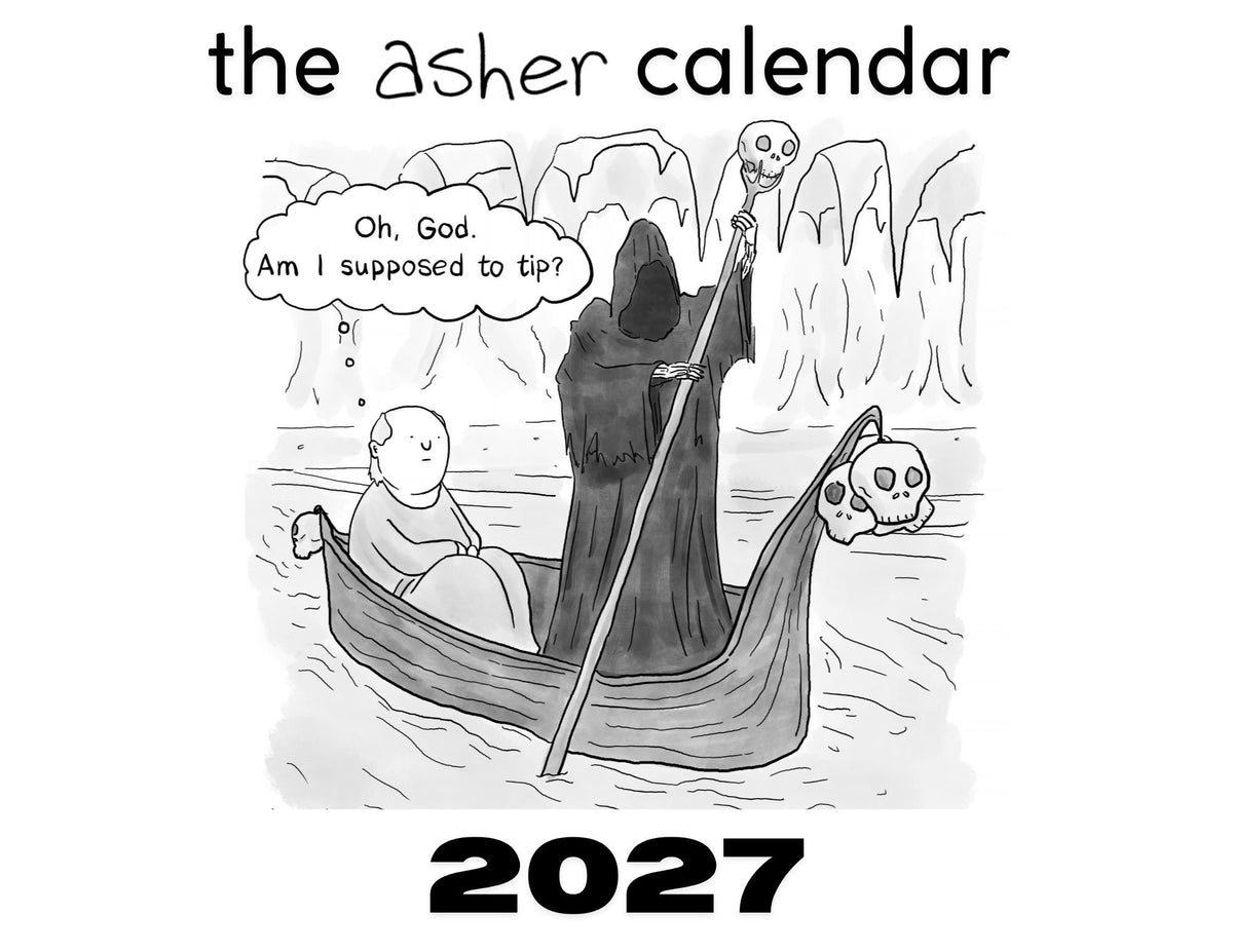 The 2027 asher Wall Calendar