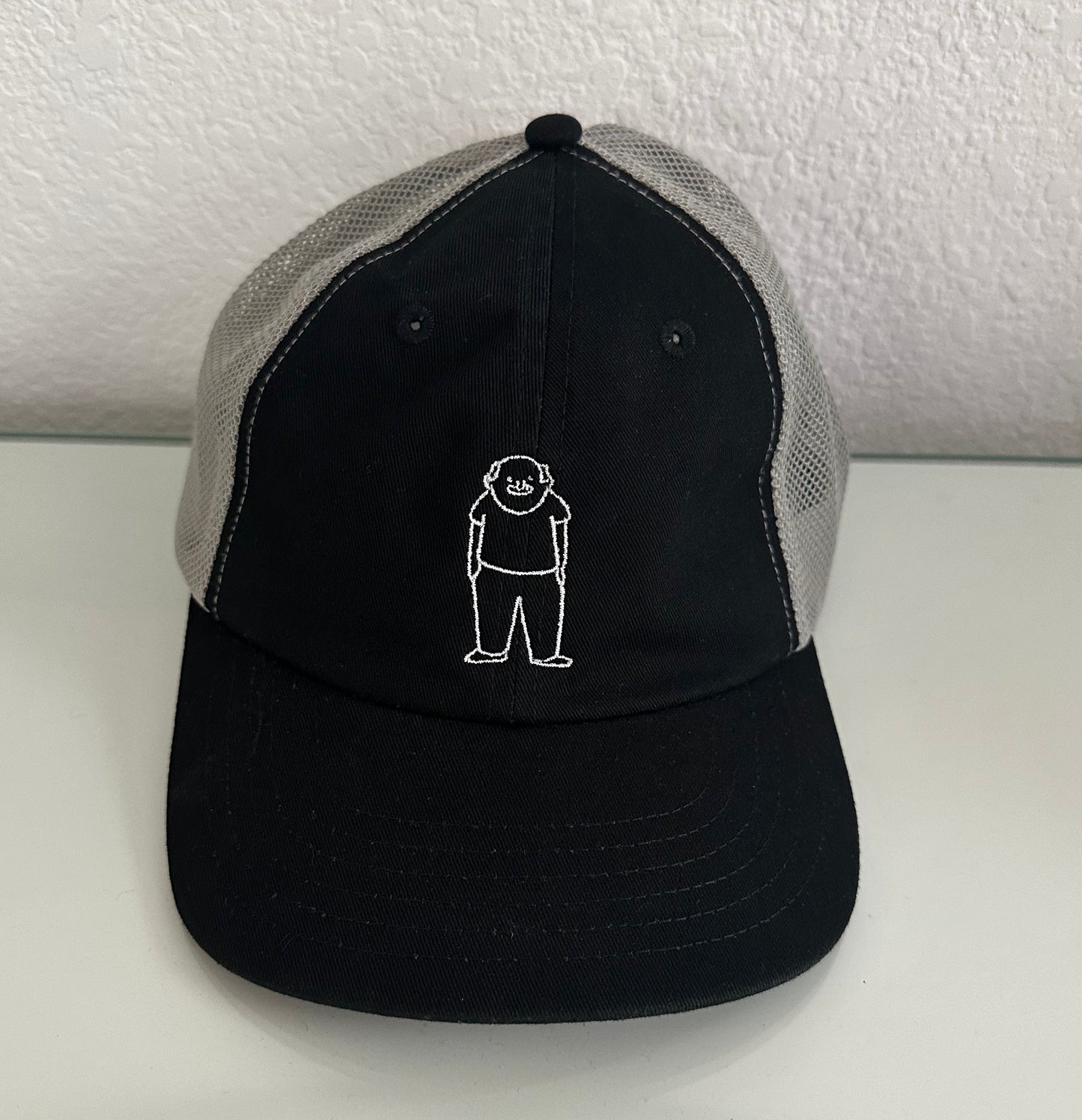 Eugene x asher Trucker Hat (Limited Edition, Spring 2025) - Black