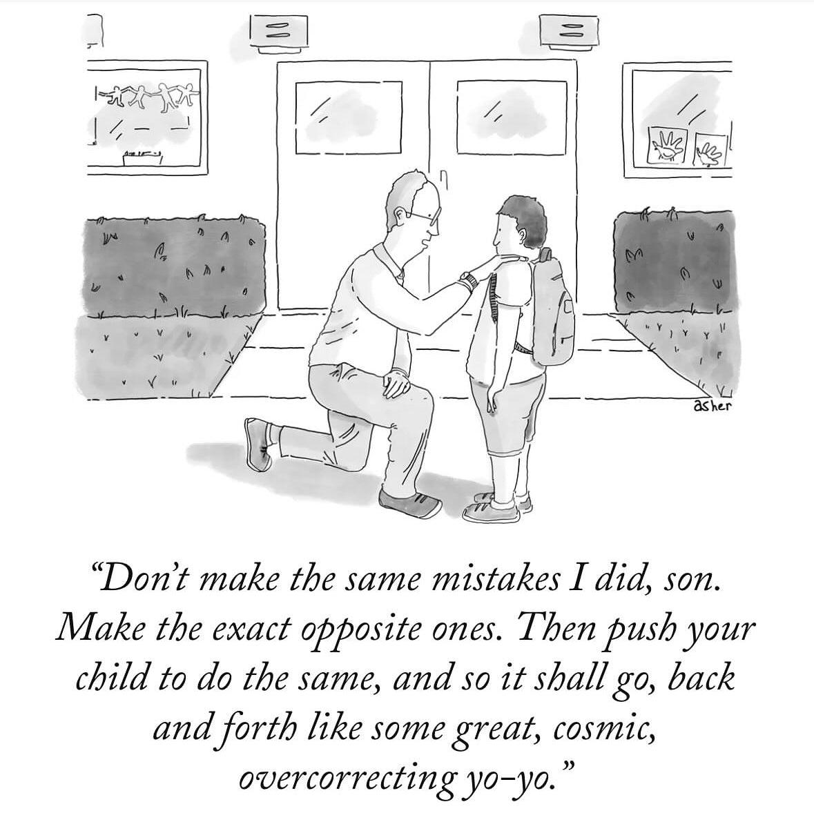 Fatherly Advice Art Print