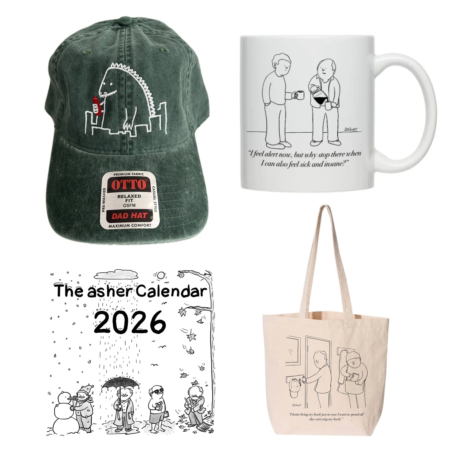 The asher Merch Bundle
