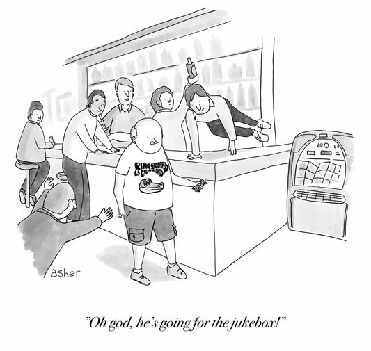 Jukebox Art Print (King Gizzard)