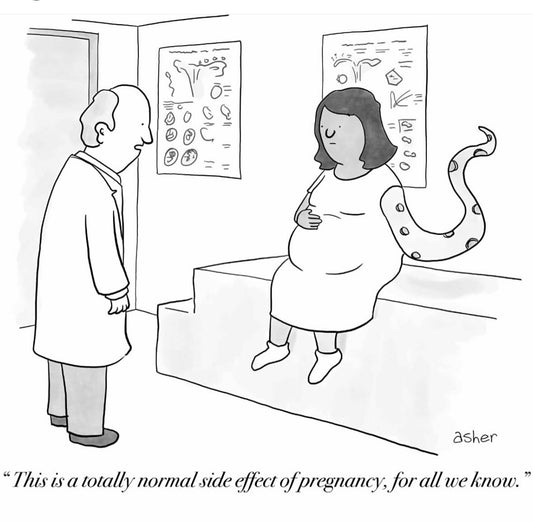 Pregnancy Side Effects Art Print
