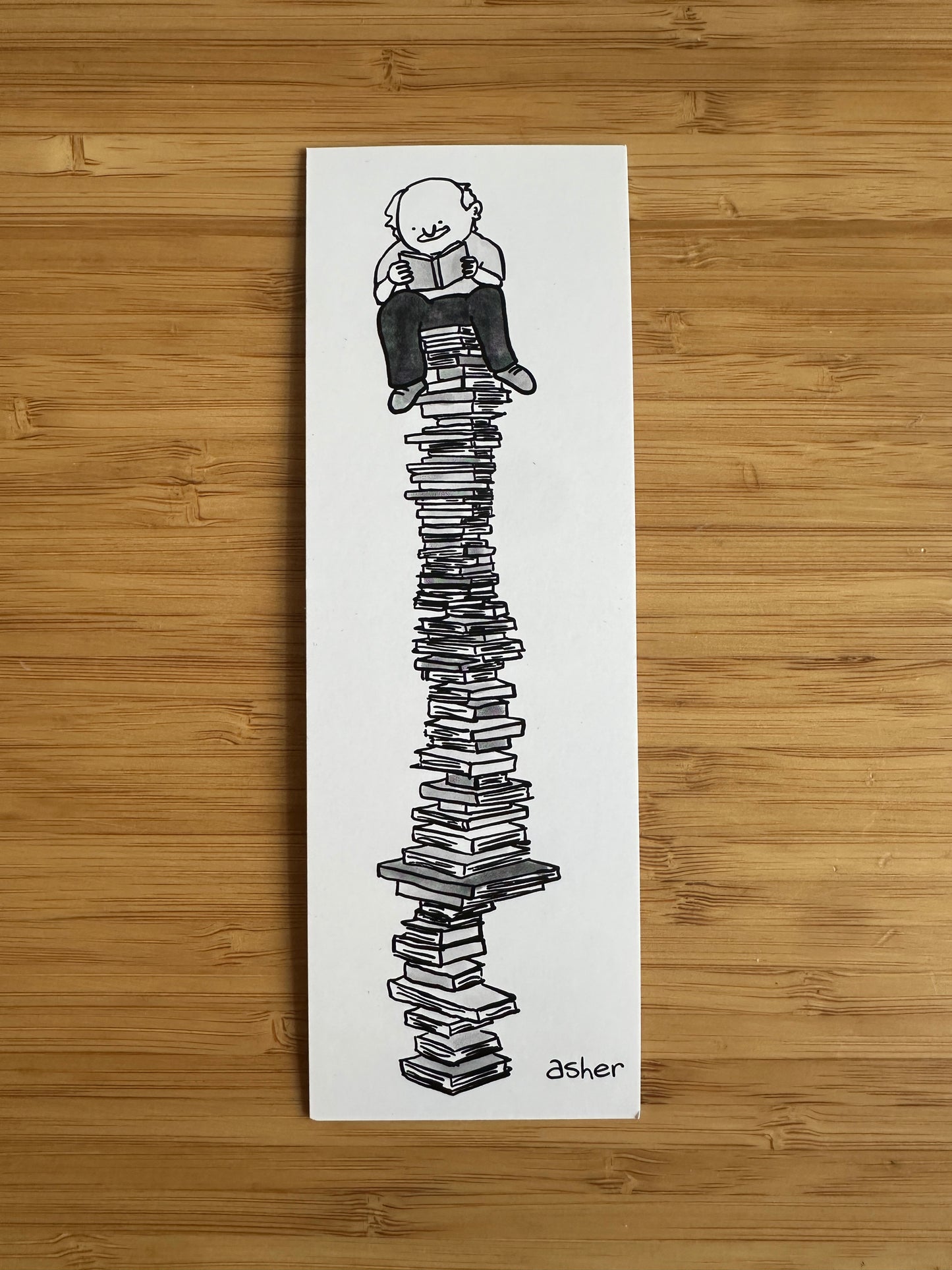 The asher Bookmark
