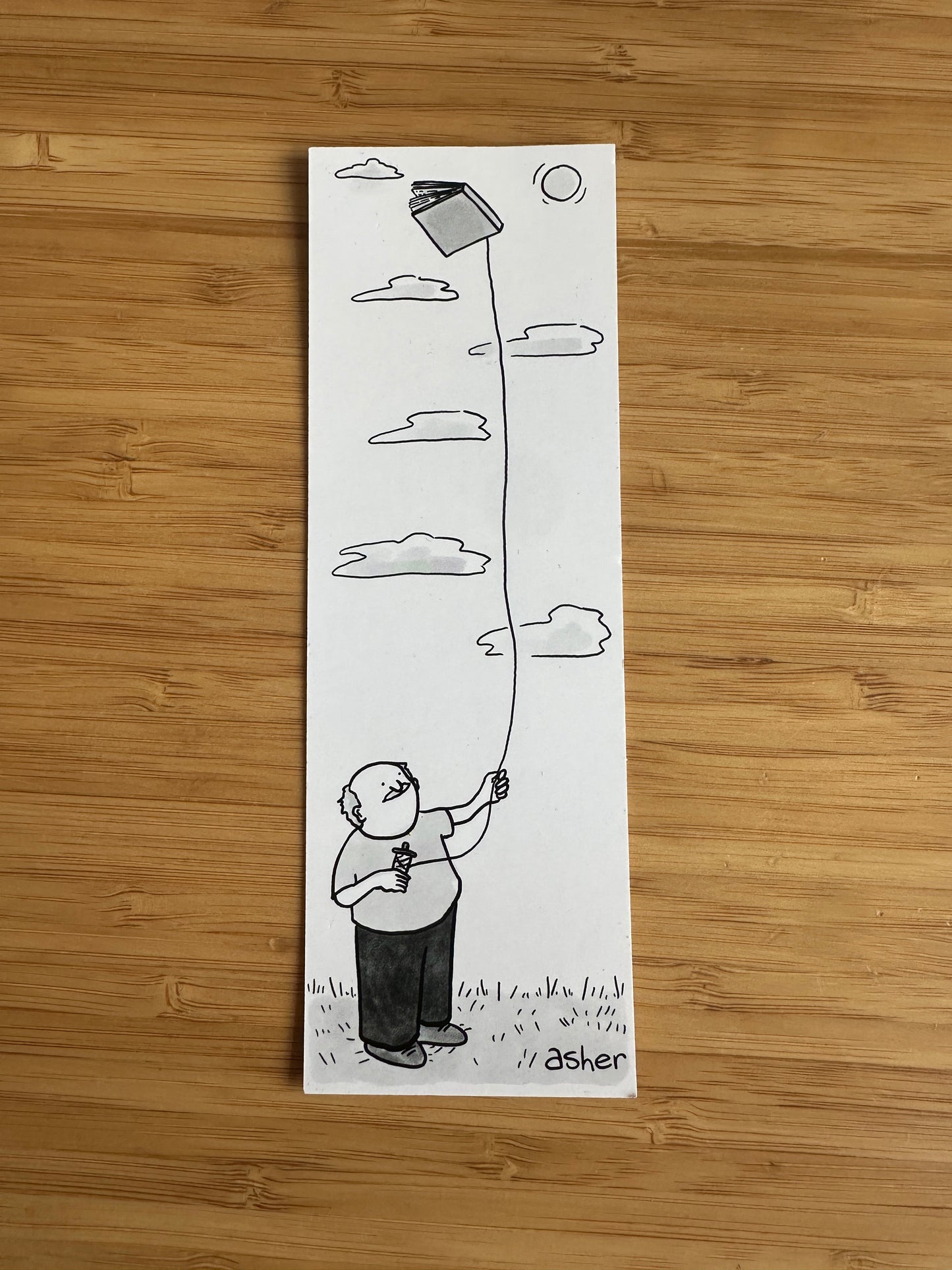 The asher Bookmark
