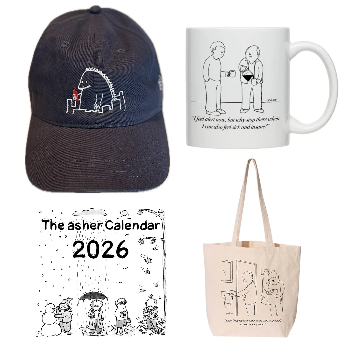 The asher Merch Bundle