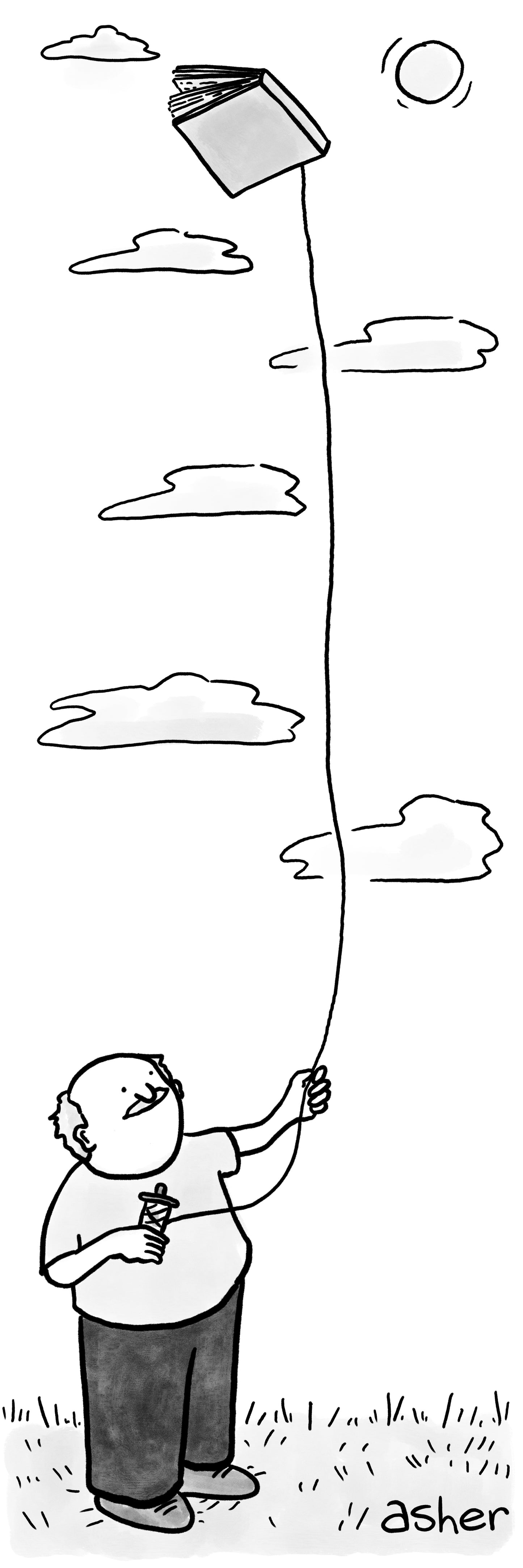 The asher Bookmark